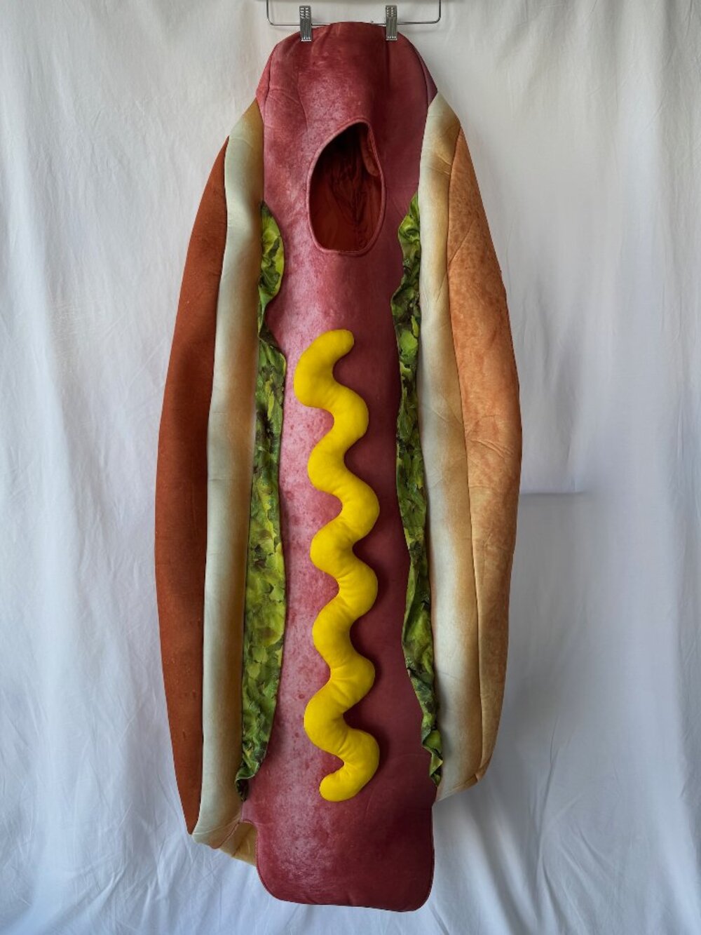 Target Adult Hot Dog Halloween Costume L/XL Food Funny Mustard